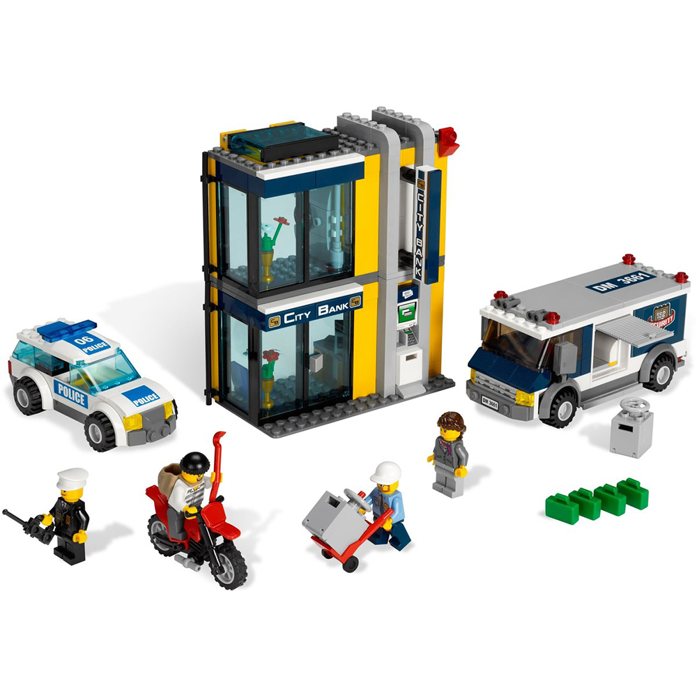 LEGO® 3661 City – Bank és pénzszállító - Bank & Money Transfer - 2