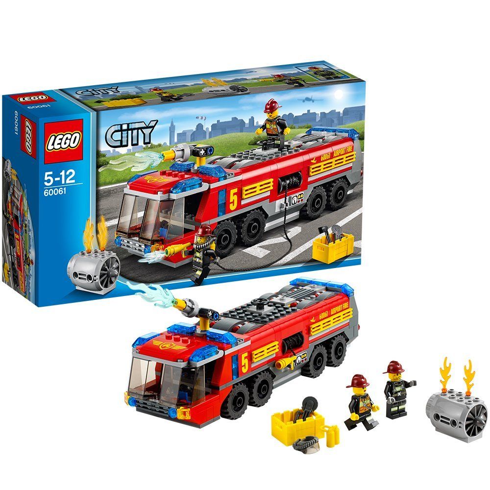 LEGO® 60061 City Airport Fire Truck – Repülőtéri tűzoltóautó - 3