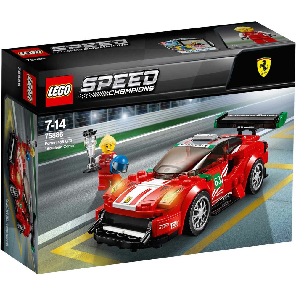 LEGO®75886 Speed Champions Ferrari 488 GT3 Scuderia Corsa - 2