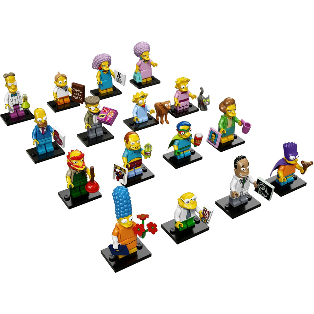 LEGO® 71009-2 Minifigurák - A Simpson család 2 sorozat - Minifigure The Simpsons Series 2 Complete Series of 16 Complete Minifigure Sets - 2