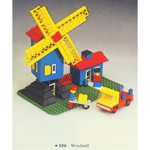 LEGO® 550-2 / 362-1 Legoland Windmill - Szélmalom - 2