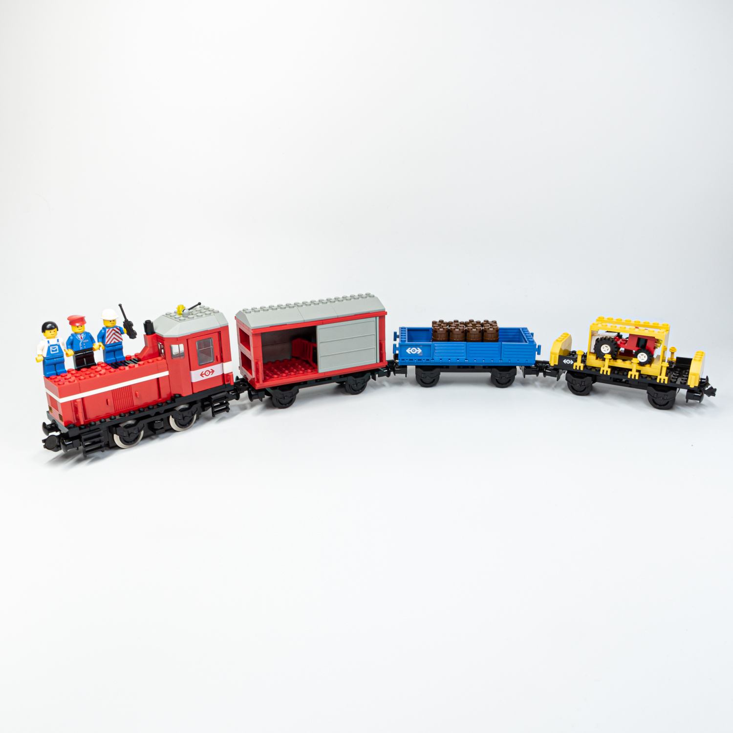 LEGO® 4563 Trains Load and Haul Railroad – Tehervasút készlet - 4