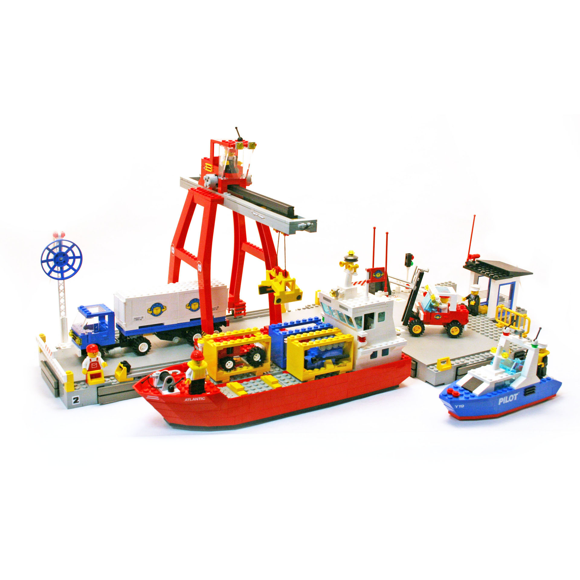 LEGO® 6542 Town Launch & Load Seaport - Tengeri kikötő - 2