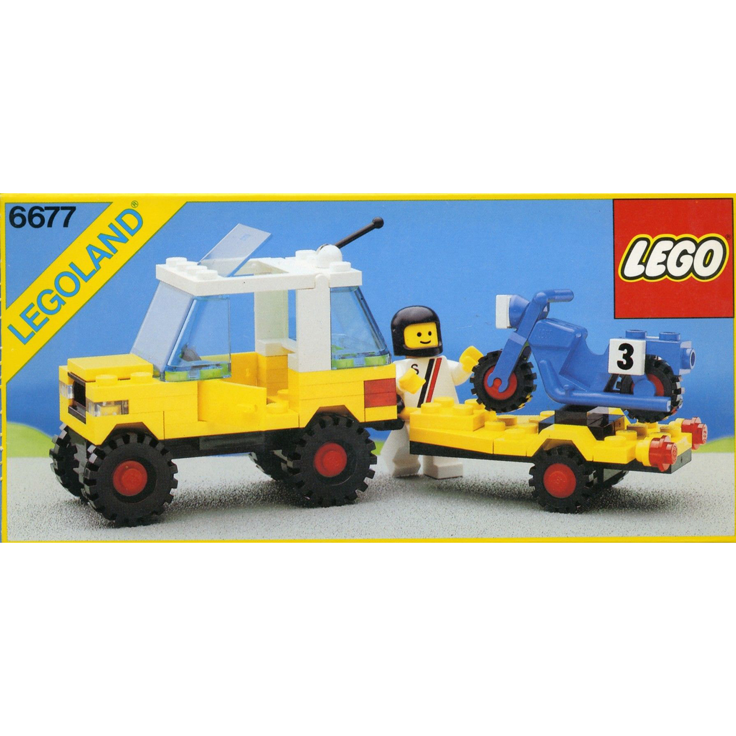 LEGO® 6677 Motocross Racing – Motocross versenyszállító - 2