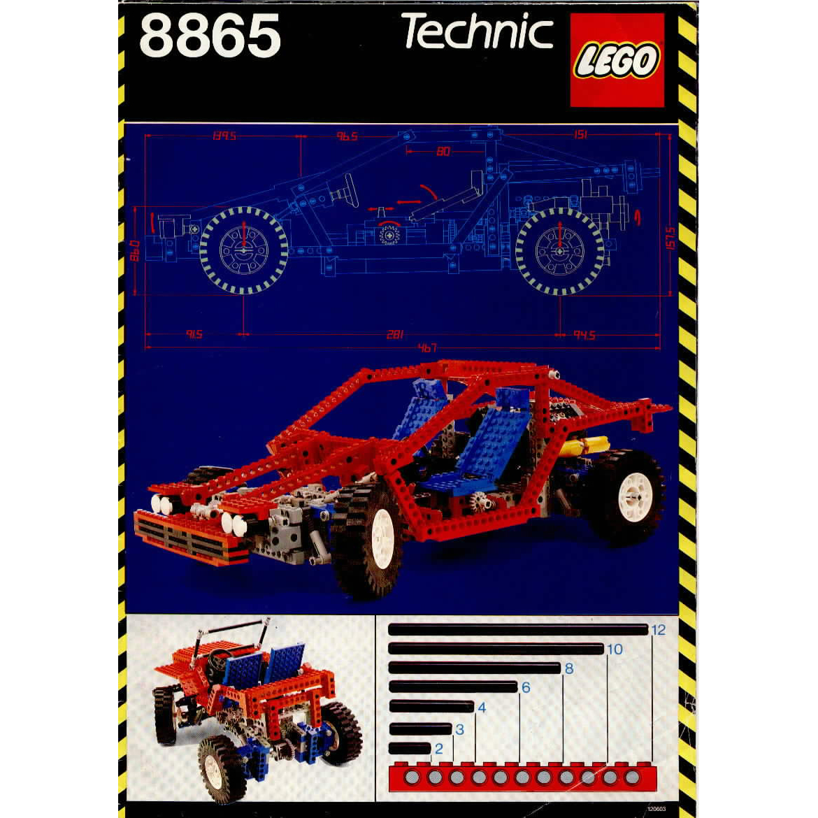 LEGO® 8865 Technic Test Car - Tesztautó - 3