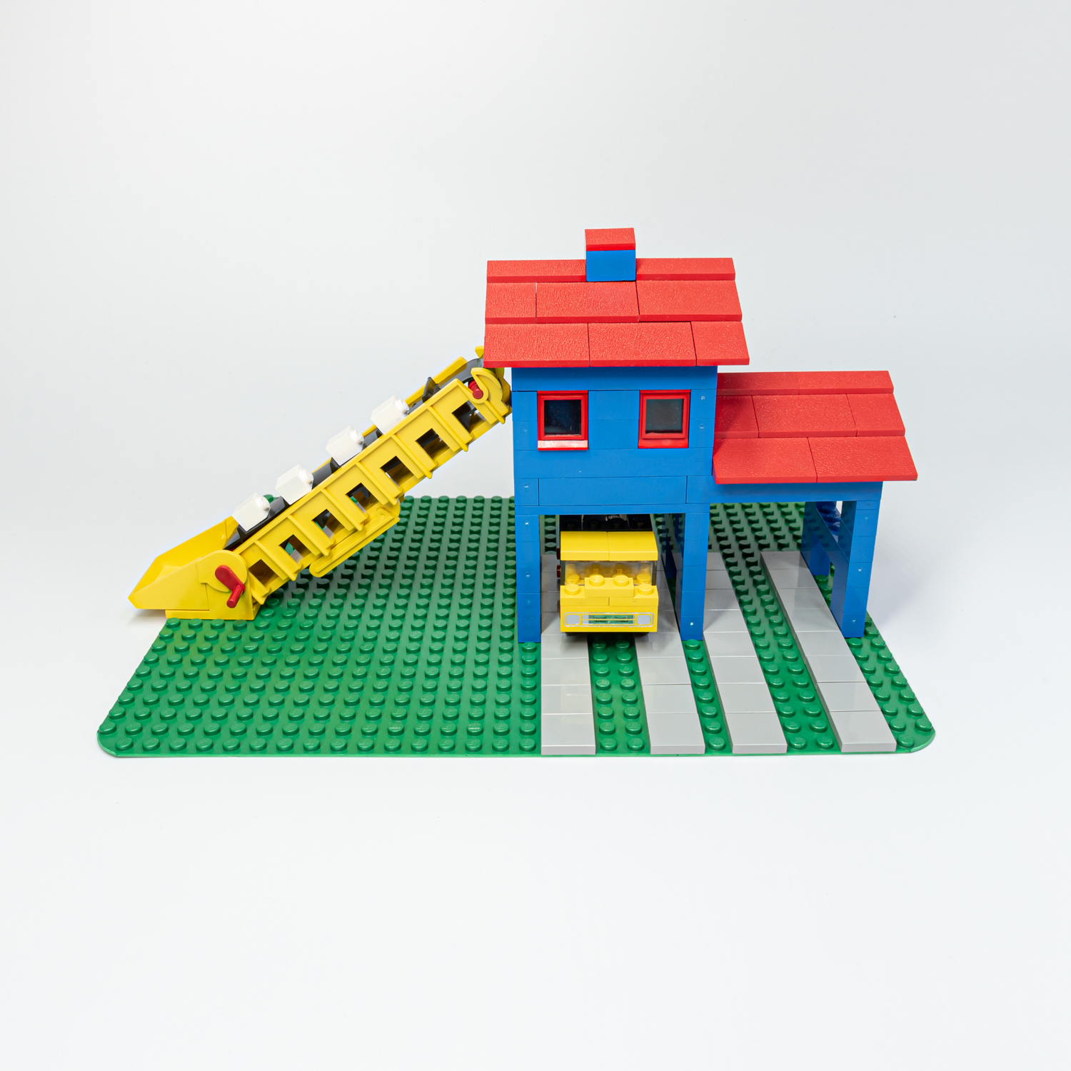 LEGO® 351-1 Legoland Loader Hopper with Truck - Rakodó teherautó - 2