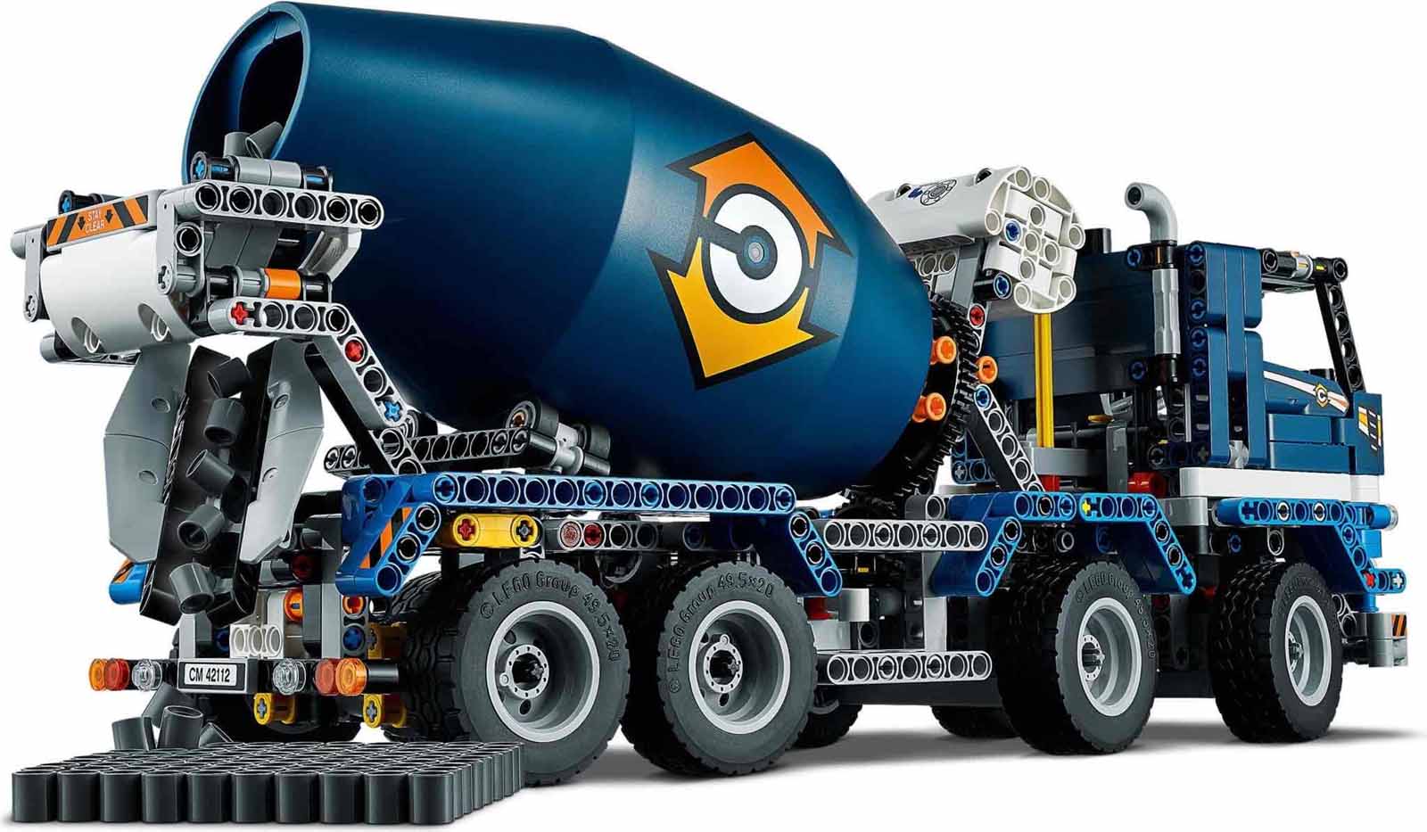 LEGO® 42112 Technic - Betonkeverő teherautó - Concrete Mixer Truck - 6