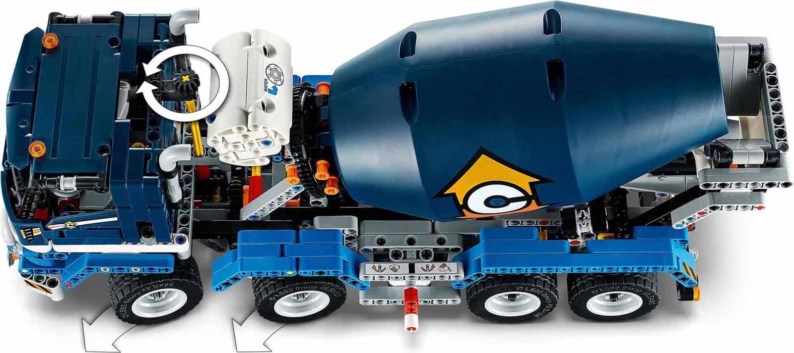 LEGO® 42112 Technic - Betonkeverő teherautó - Concrete Mixer Truck - 5