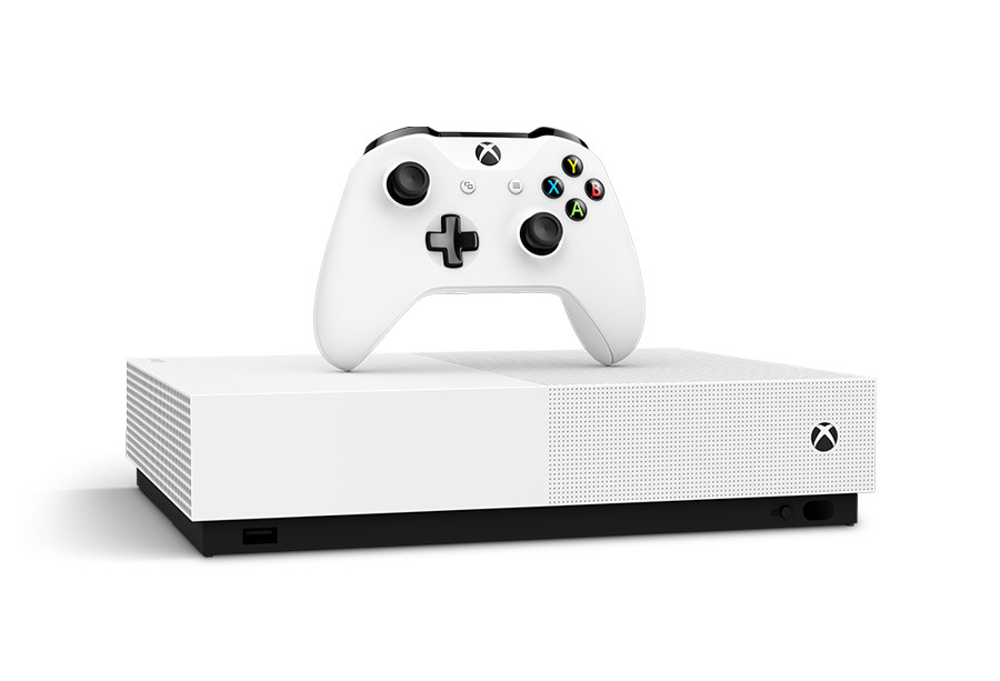 Xbox One S 1TB All-Digital Edition Játékkonzol (Microsoft) 1 év garancia - 2