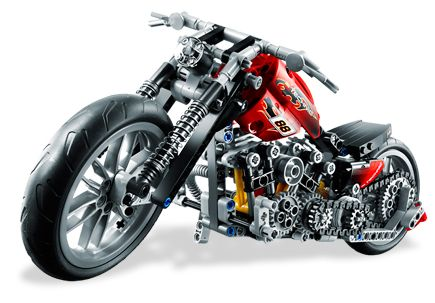 LEGO® 8051 Technic Motorbike – Motor - 3