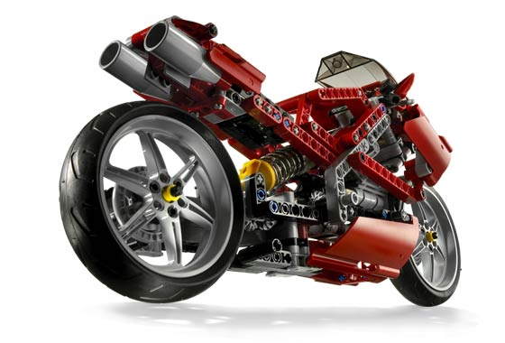 LEGO® 8420 Technic Street Bike – Utcai motor - 2