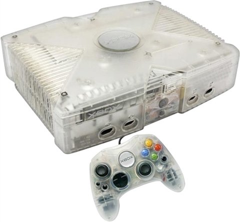 Xbox Classic Crystal Játékkonzol (Microsoft) + 1 év garancia - 4