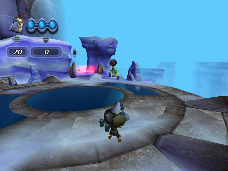 Disney Interactive Chicken Little Ace in Action Csodacsibe Ász Harca - PC - 2