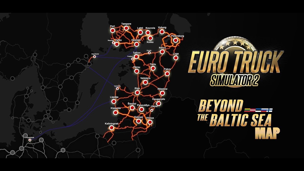 Euro Truck Simulator 2 - Beyond the Baltic Sea - PC | Steam elektronikus játék licensz - 2