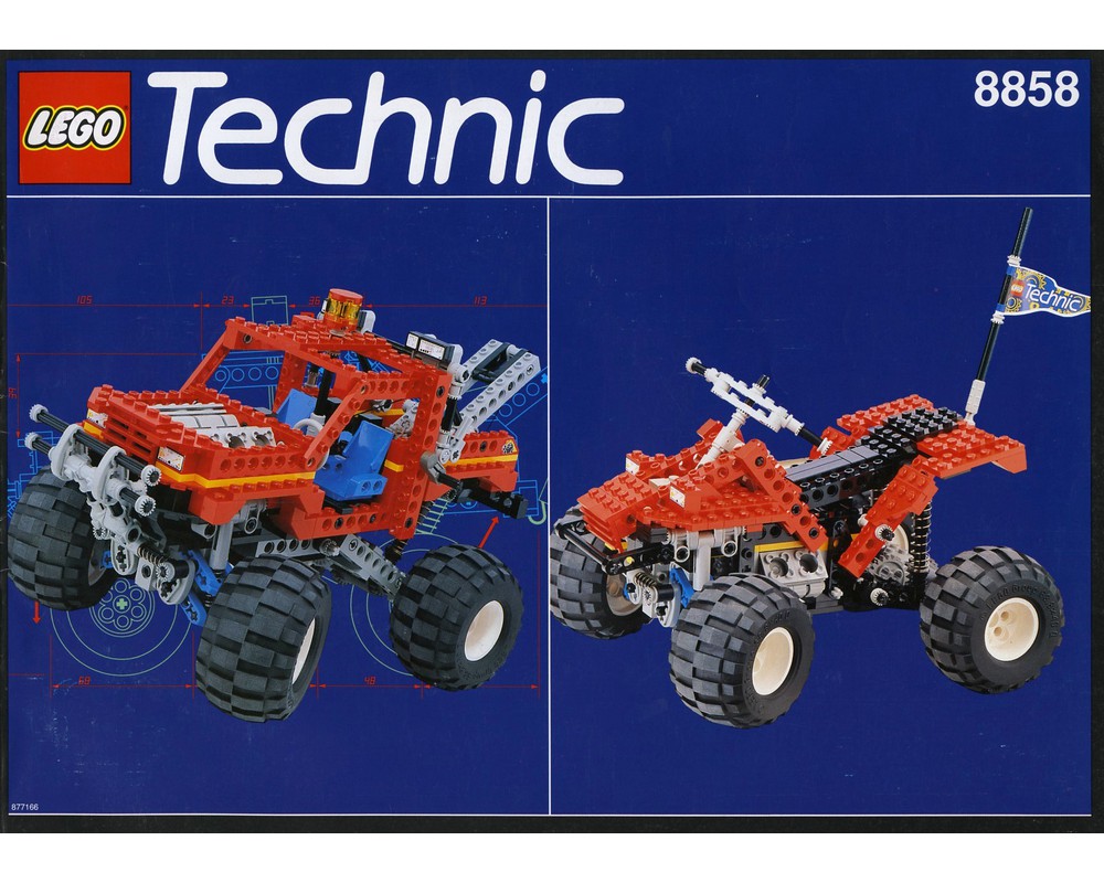 LEGO® 8858 Technic Rebel Wrecker - Vontatójármű - 2