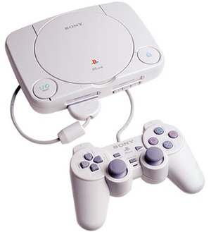 Sony PSone Játékkonzol (PS1 Slim) + 1 év garancia - 4