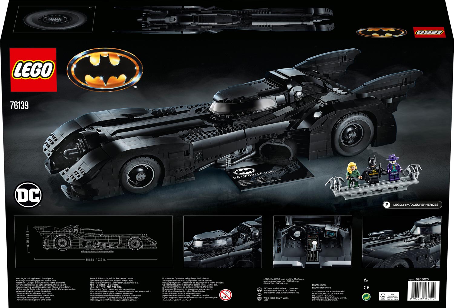 LEGO® 76139 Batman™ - Batmobile™ 1989 - 3