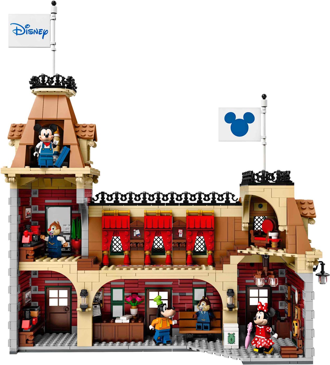 LEGO® 71044 Disney Train and Station – Disney vonat és vasútállomás - 3