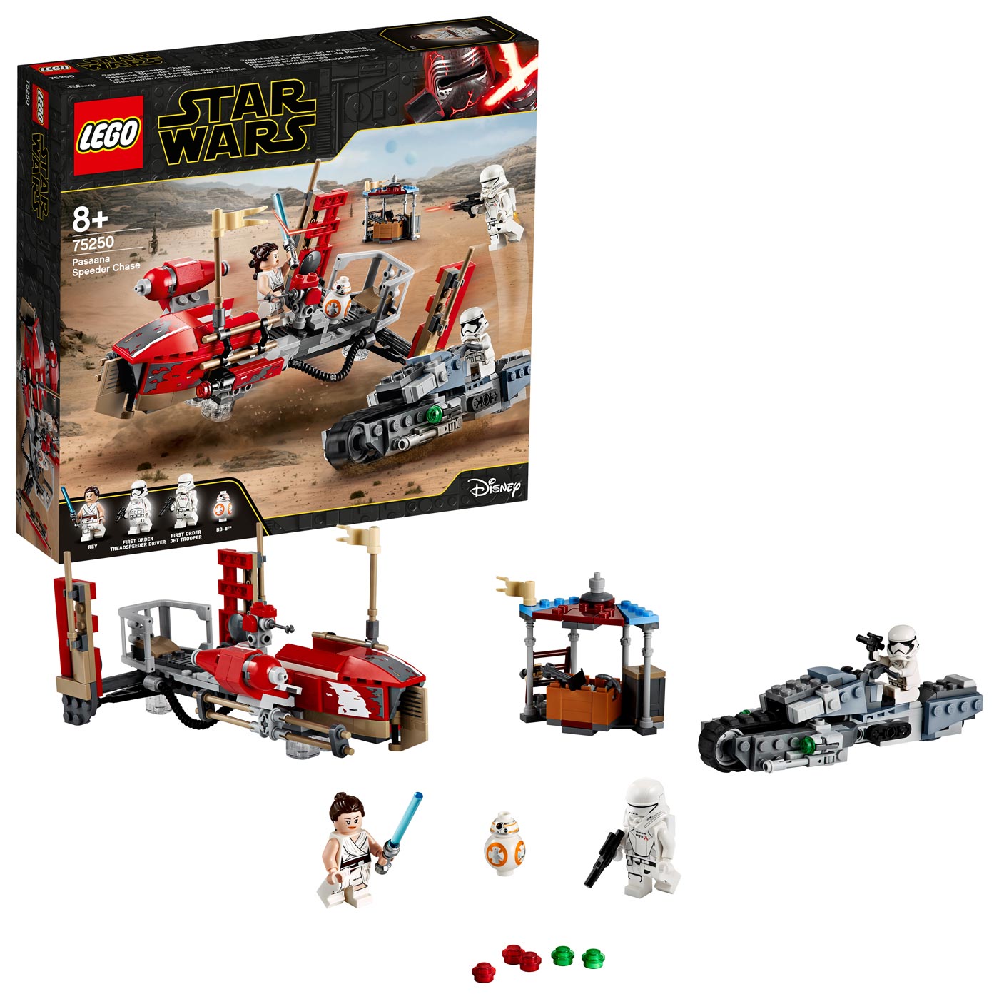 LEGO® 75250 - Pasaana sikló üldözés - Pasaana Speeder Chase - 2