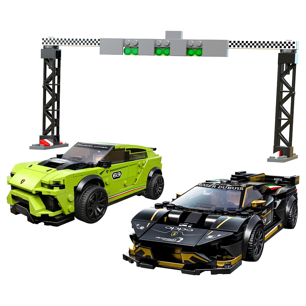 LEGO® 76899 Speed Champions Lamborghini Urus ST-X & Lamborghini Huracán Super Trofeo EVO  - 2