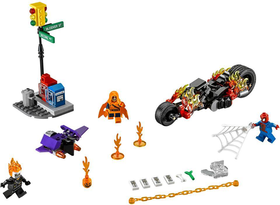 LEGO® 76058 Marvel Super Heroes - Pókember - Összefogás Szellemlovassal - Spider-Man Ghost Rider Team-up - 2