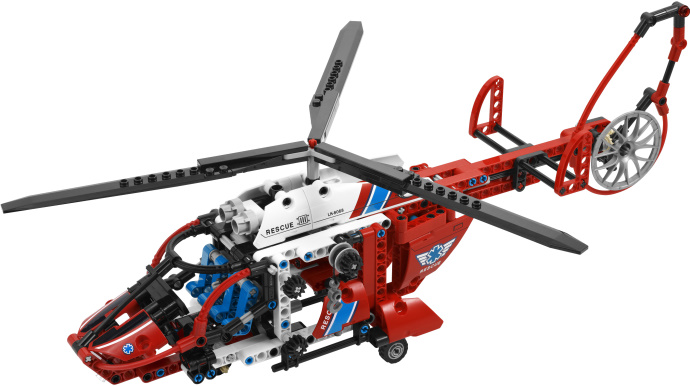 LEGO® 8068 Technic Rescue Helicopter – Mentőhelikopter - 4
