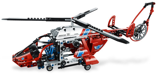 LEGO® 8068 Technic Rescue Helicopter – Mentőhelikopter - 5