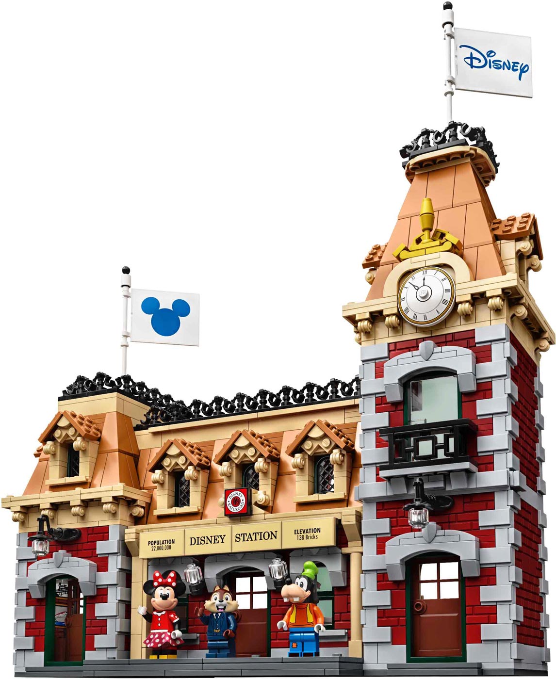 LEGO® 71044 Disney Train and Station – Disney vonat és vasútállomás - 5