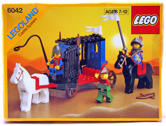 LEGO® 6042 Castle Crusaders Dungeon Hunters - Rabszállító kocsi - 4