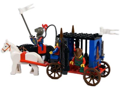 LEGO® 6042 Castle Crusaders Dungeon Hunters - Rabszállító kocsi - 3