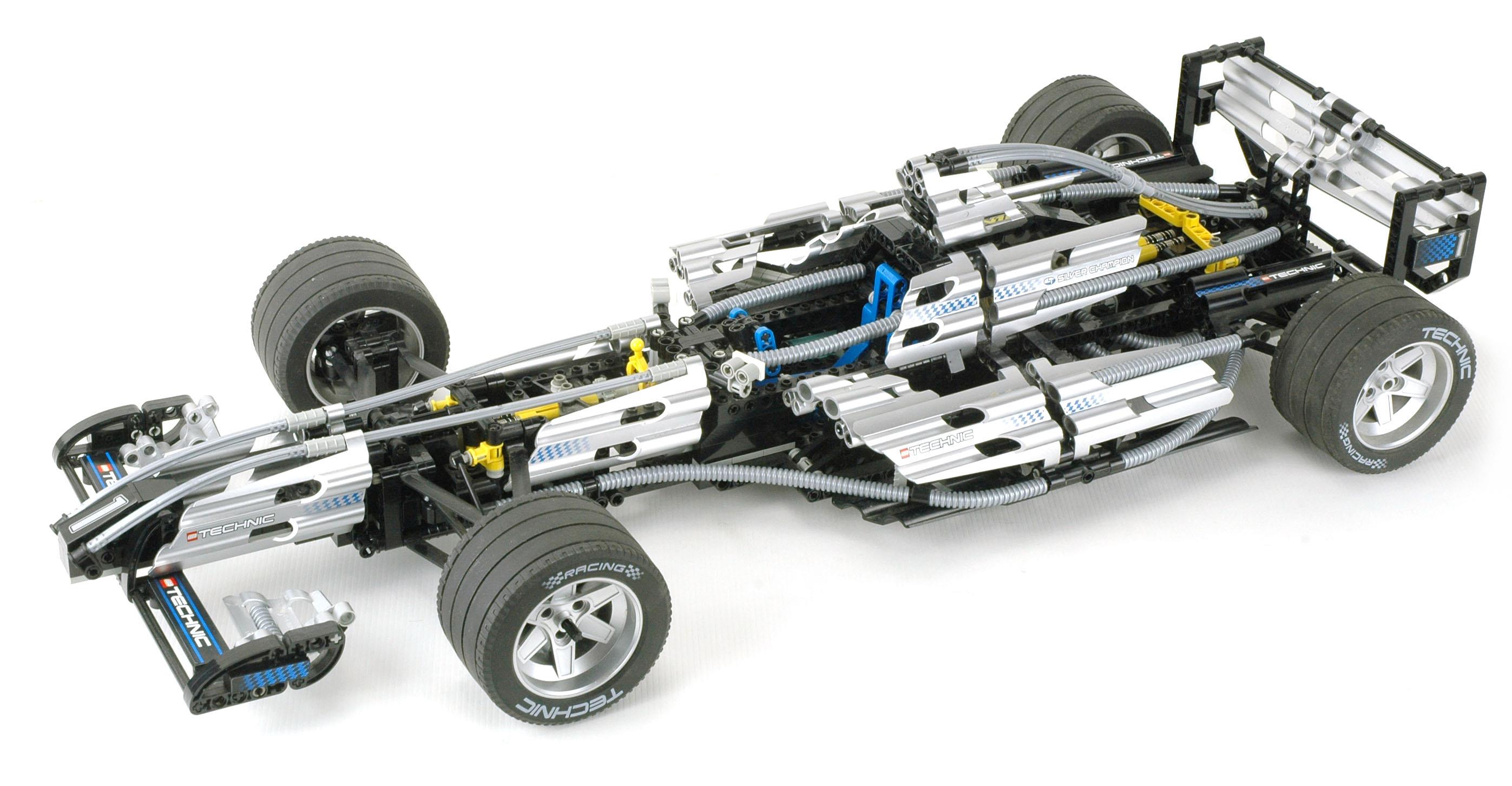 LEGO® 8458 Technic Silver Champion – Ezüst versenyautó - 3