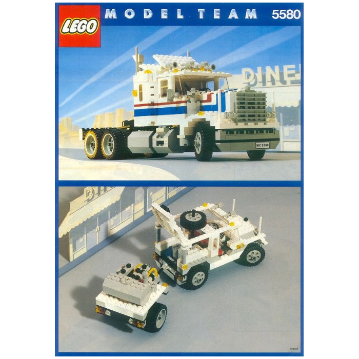 LEGO® 5580 Model Team Highway Rig - Amerikai kamion - 2