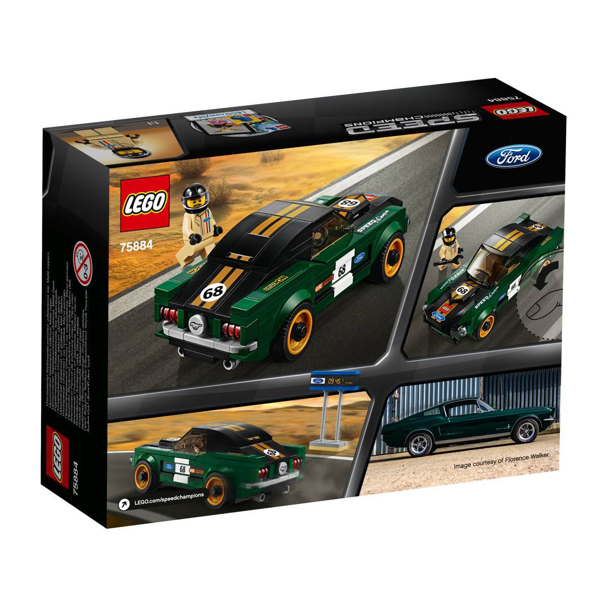 LEGO® 75884 Speed Champions 1968 Ford Mustang Fastback - 3