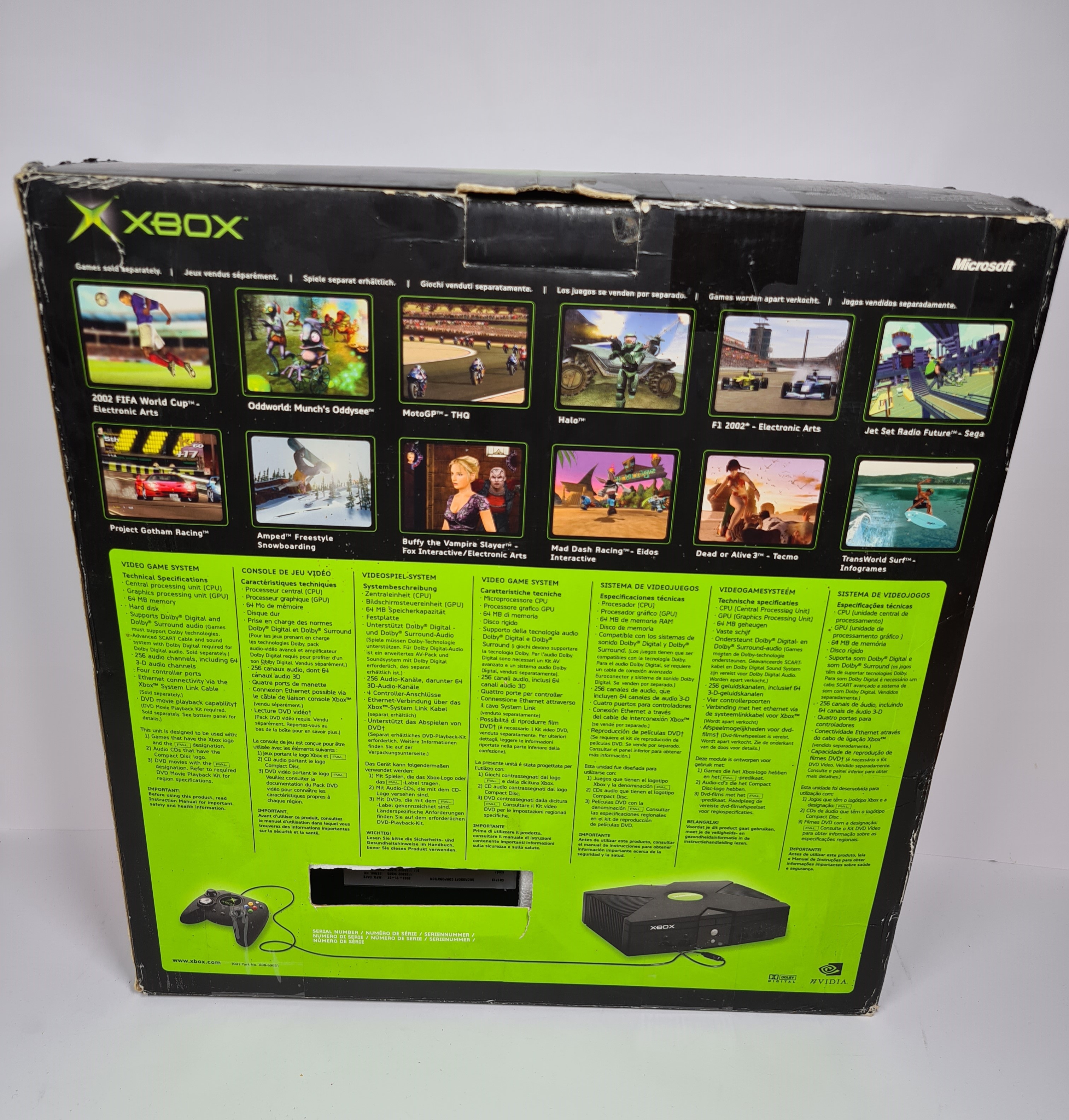 Xbox Classic Játékkonzol (Microsoft) + 1 év garancia - 4