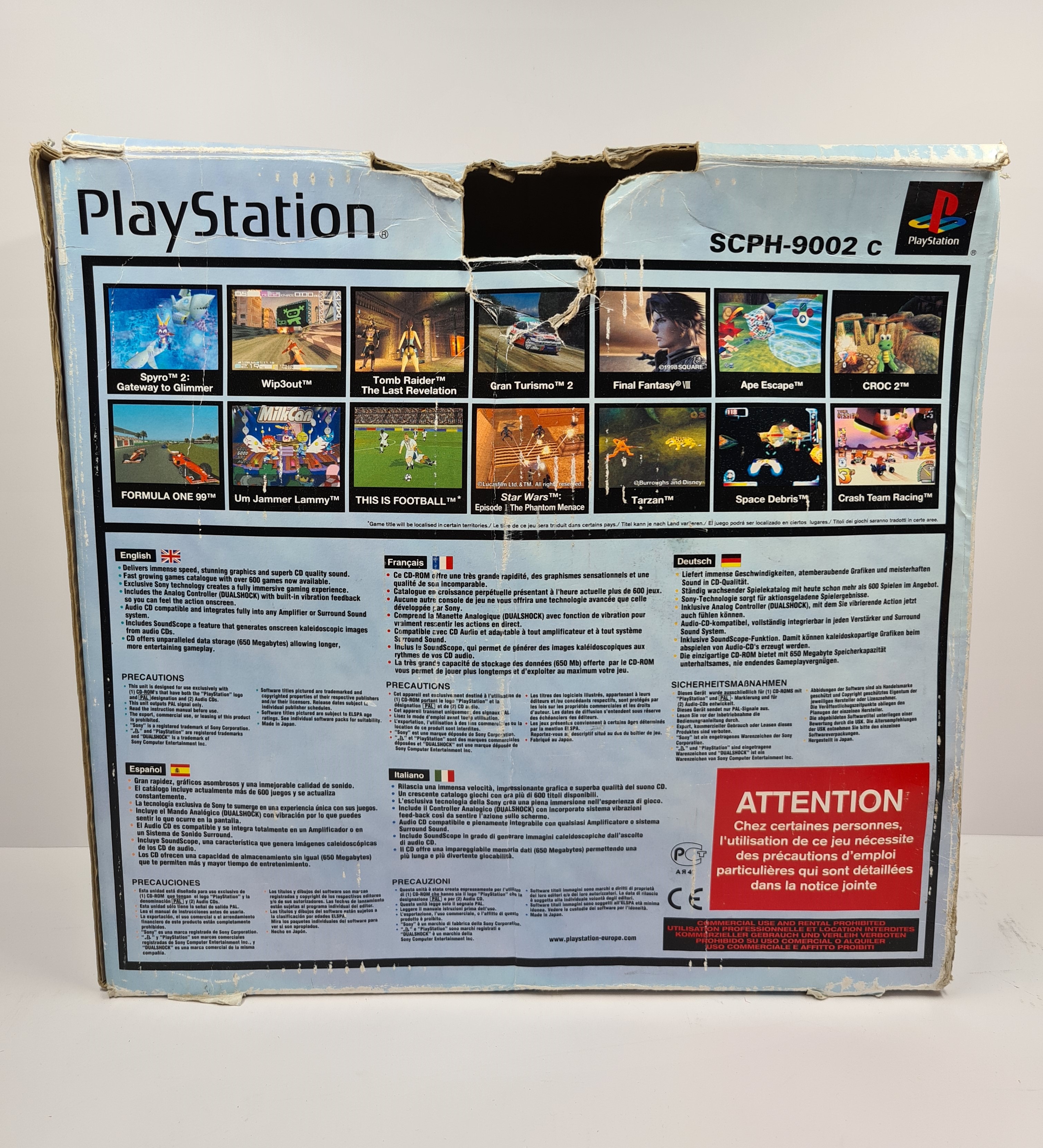 Sony Playstation 1 Játékkonzol (PS1) + 1 év garancia  - 4
