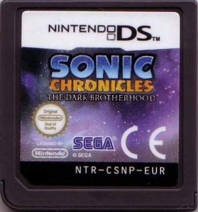 Sonic Chronicles The Dark Brotherhood /kártya/ Nintendo DS  - 2