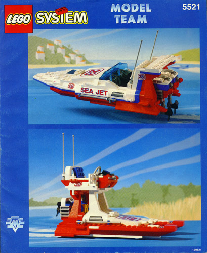 LEGO® 5521 Model Team Sea Jet – Jet hajó - 2