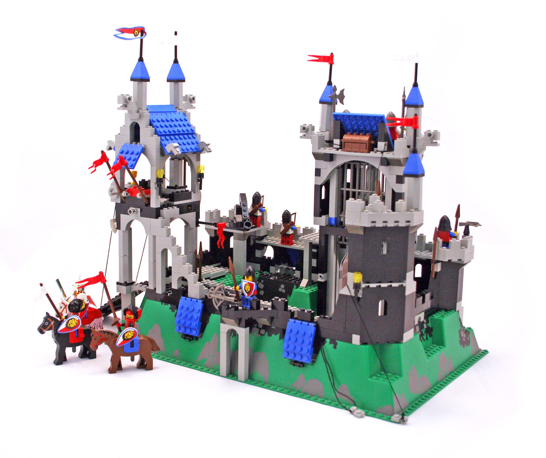 LEGO® 6090 Royal Knights Castle - Királyi Lovagok vára - gyári dobozában - leírással - 3