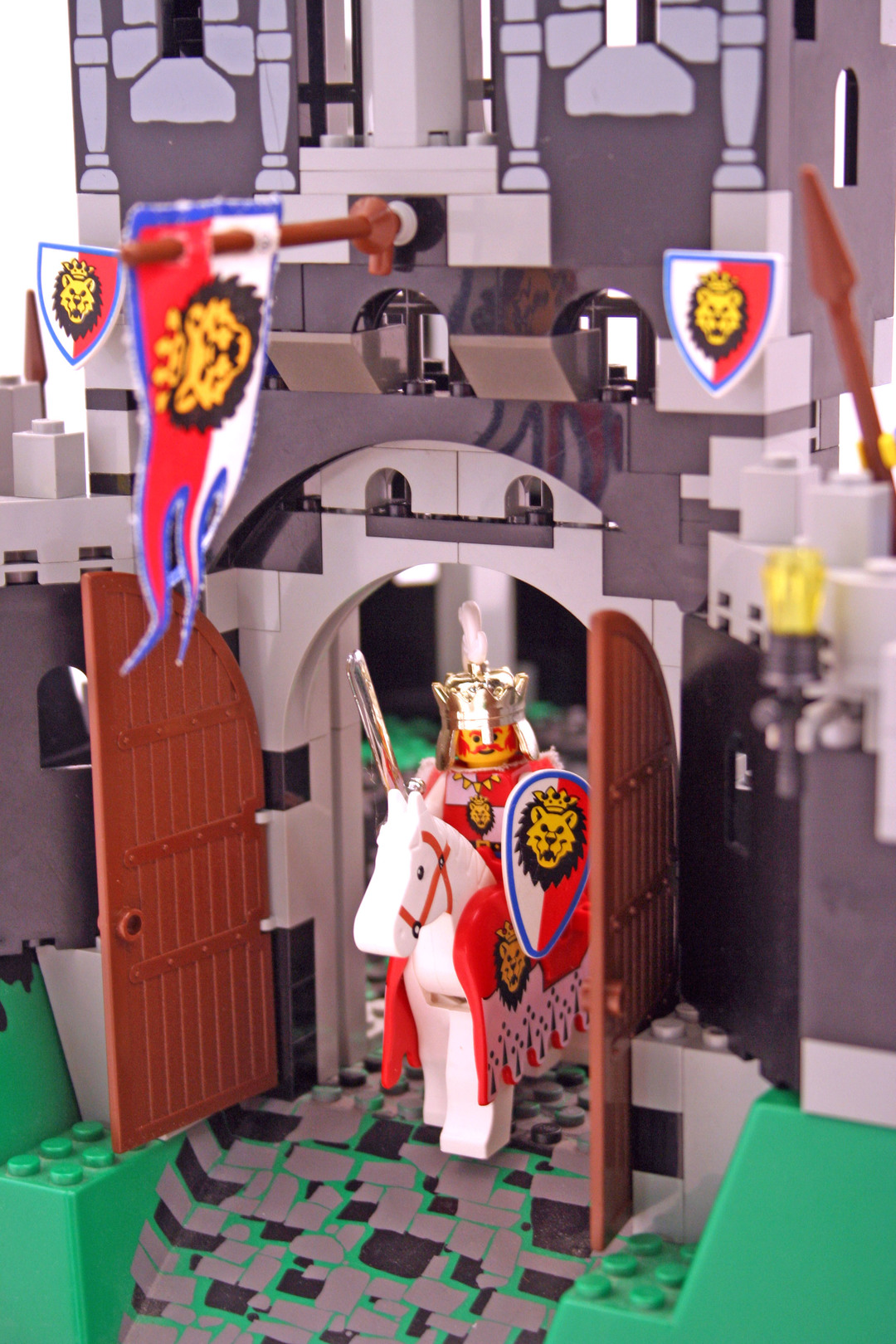 LEGO® 6090 Royal Knights Castle - Királyi Lovagok vára - gyári dobozában - leírással - 5