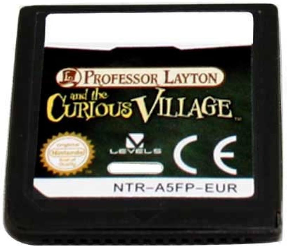 Professor Layton and the Curious Village Nintendo DS /kártya/