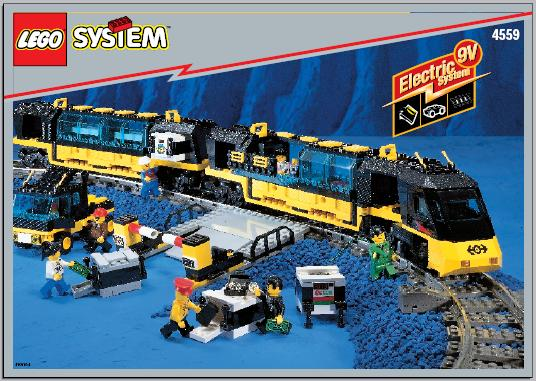 LEGO® 4559 Trains Cargo Railway - 9V tehervonat - 2