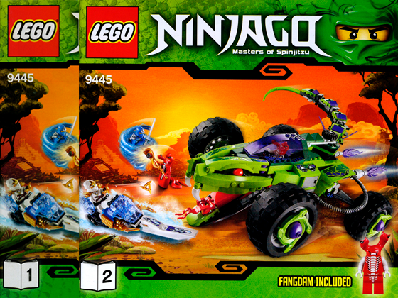 LEGO® 9445 Ninjago Rise of the Snakes Fangpyre Truck Ambush – Fangpyre kamionos rajtaütés - 3