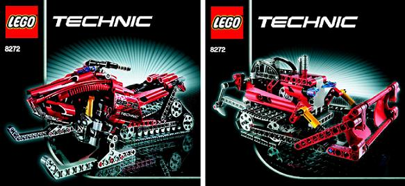 LEGO® 8272 Technic Snowmobile - Hómobil - 3