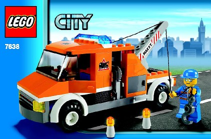 LEGO® 7638 City Tow Truck – Autómentő - 4