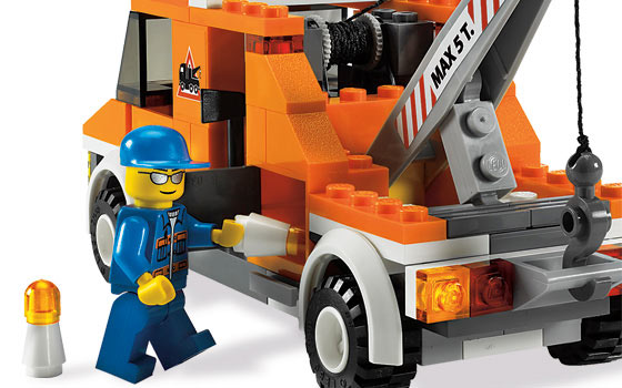 LEGO® 7638 City Tow Truck – Autómentő - 5