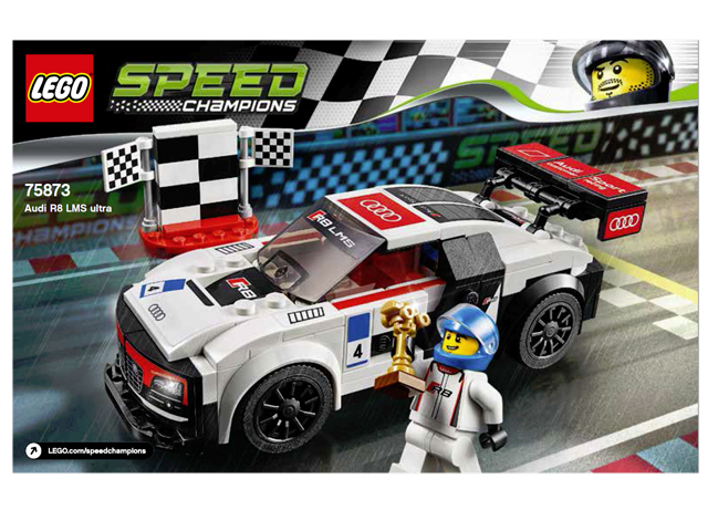 LEGO® 75873 Speed Champions – Audi R8 LMS Ultra - 2