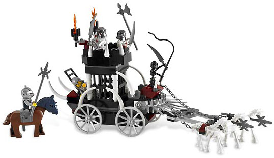 LEGO® 7092 Castle Skeleton's Prison Carriage - A csontvázak rabszállítója - 2