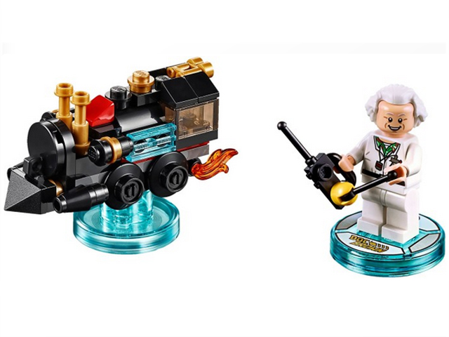 LEGO® 71230 Dimensions Fun Pack - Back To The Future Doc Brown and Traveling Time Train - 3