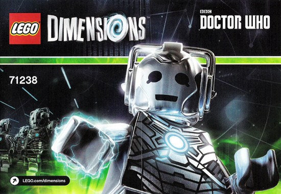LEGO® 71238 Dimensions Fun Pack - Doctor Who Cyberman and Dalek - 2