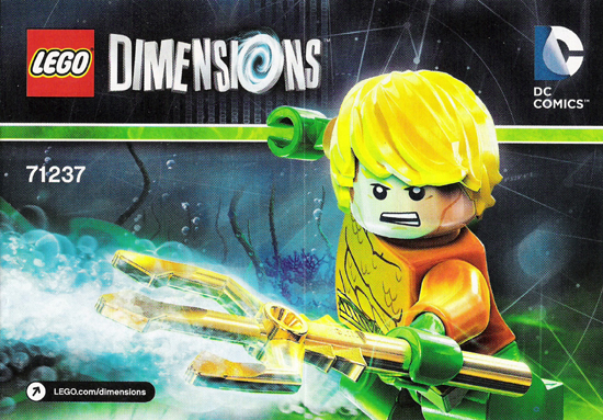 LEGO® 71237 Dimensions Fun Pack - DC Comics Aquaman and Aqua Watercraft - 2
